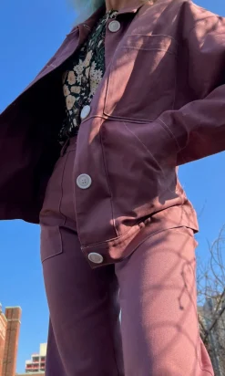Tystie Jacket - Nightfall Rose