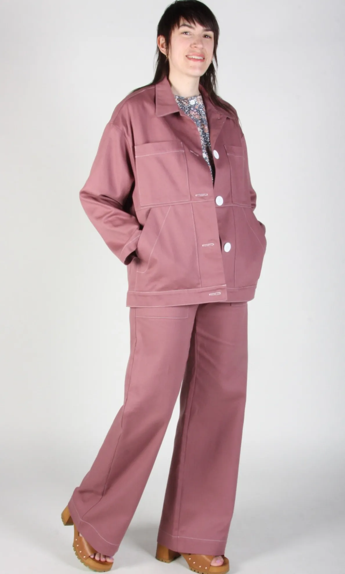 Tystie Jacket - Nightfall Rose