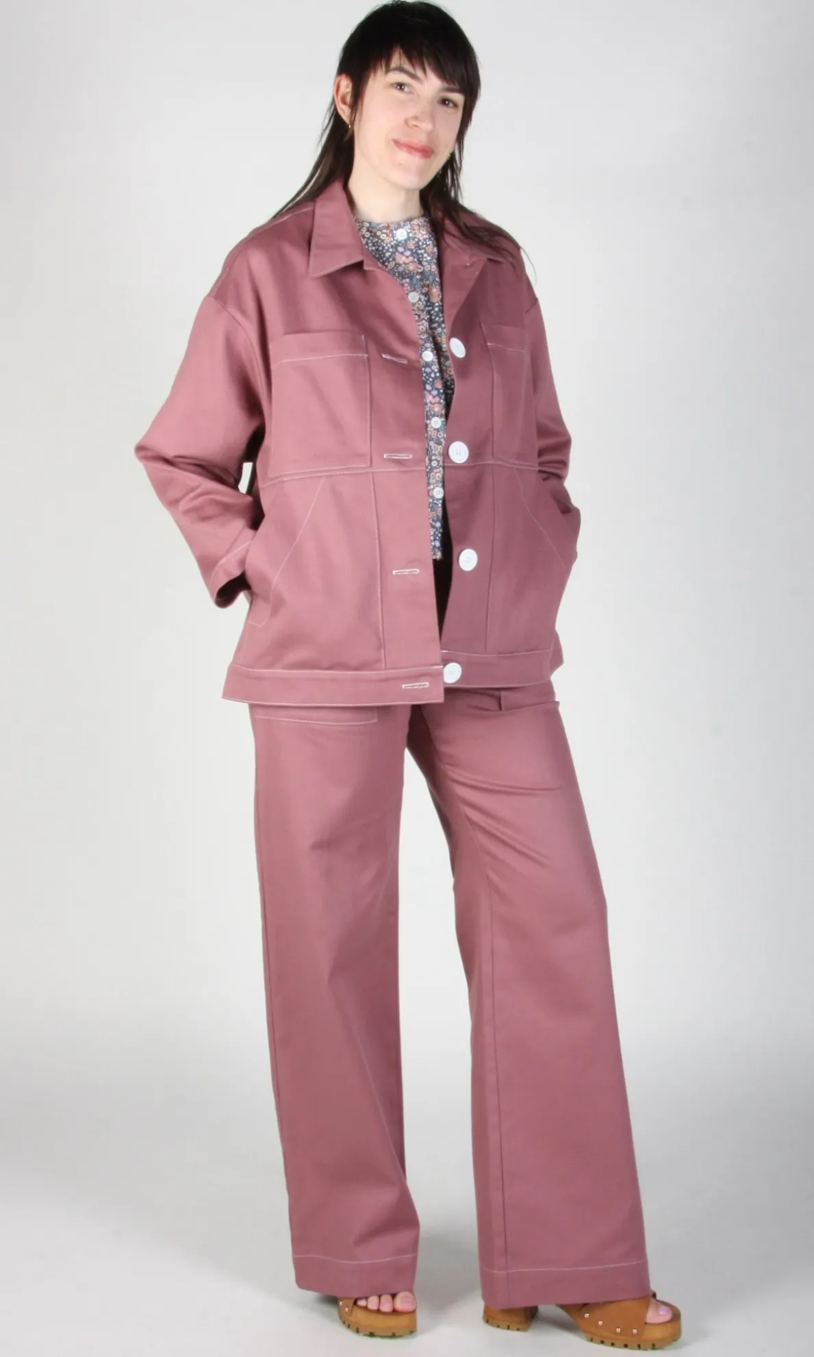 Tystie Jacket - Nightfall Rose