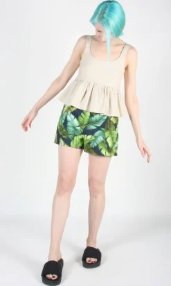 Umbrellabird Shorts - Banana Leaves