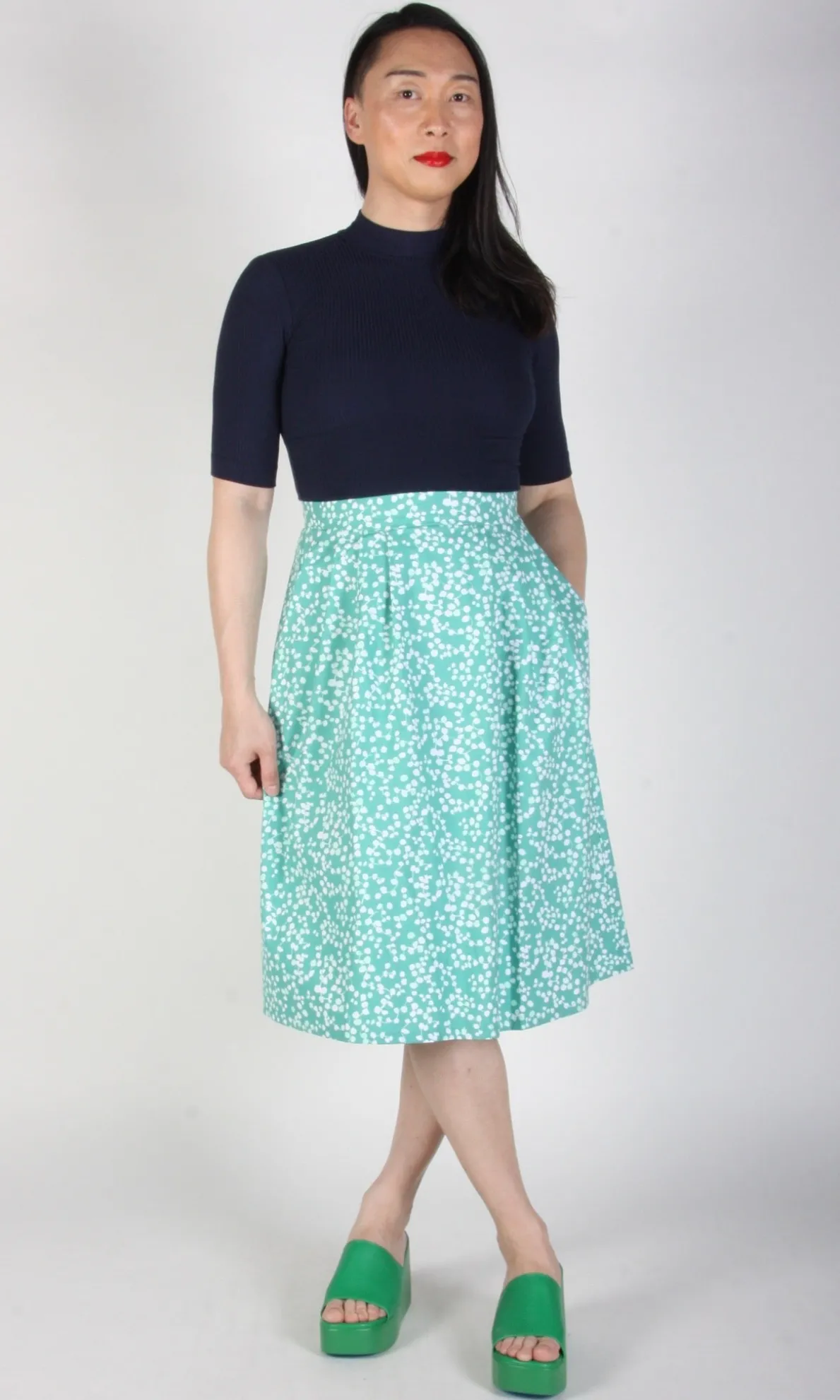 Water Witch Skirt - Tendril Traces