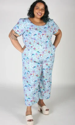 Whinchat Jumpsuit - Flower Toss