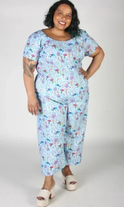 Whinchat Jumpsuit - Flower Toss