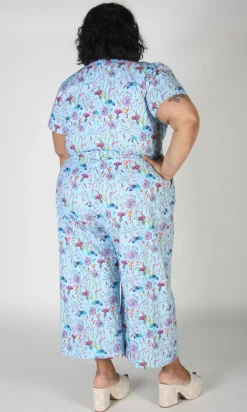 Whinchat Jumpsuit - Flower Toss