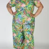 Whinchat Jumpsuit - Parrot Jungle