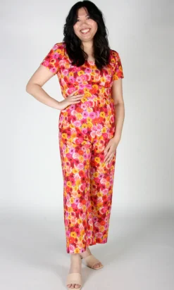 Whinchat Jumpsuit - Petal Party