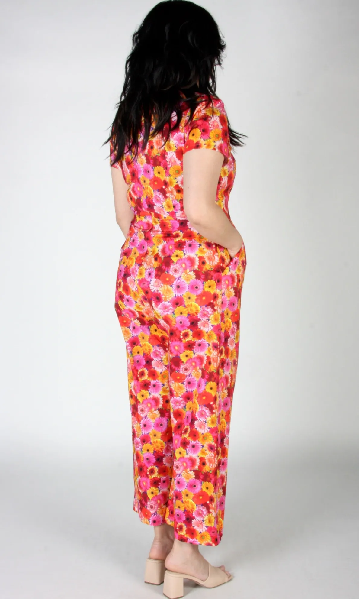 Whinchat Jumpsuit - Petal Party