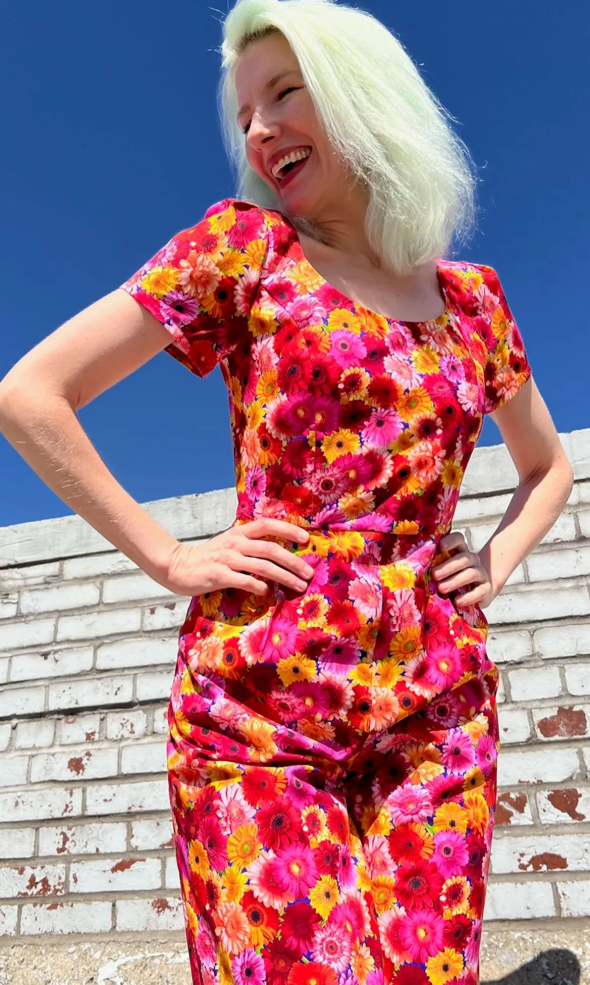 Whinchat Jumpsuit - Petal Party