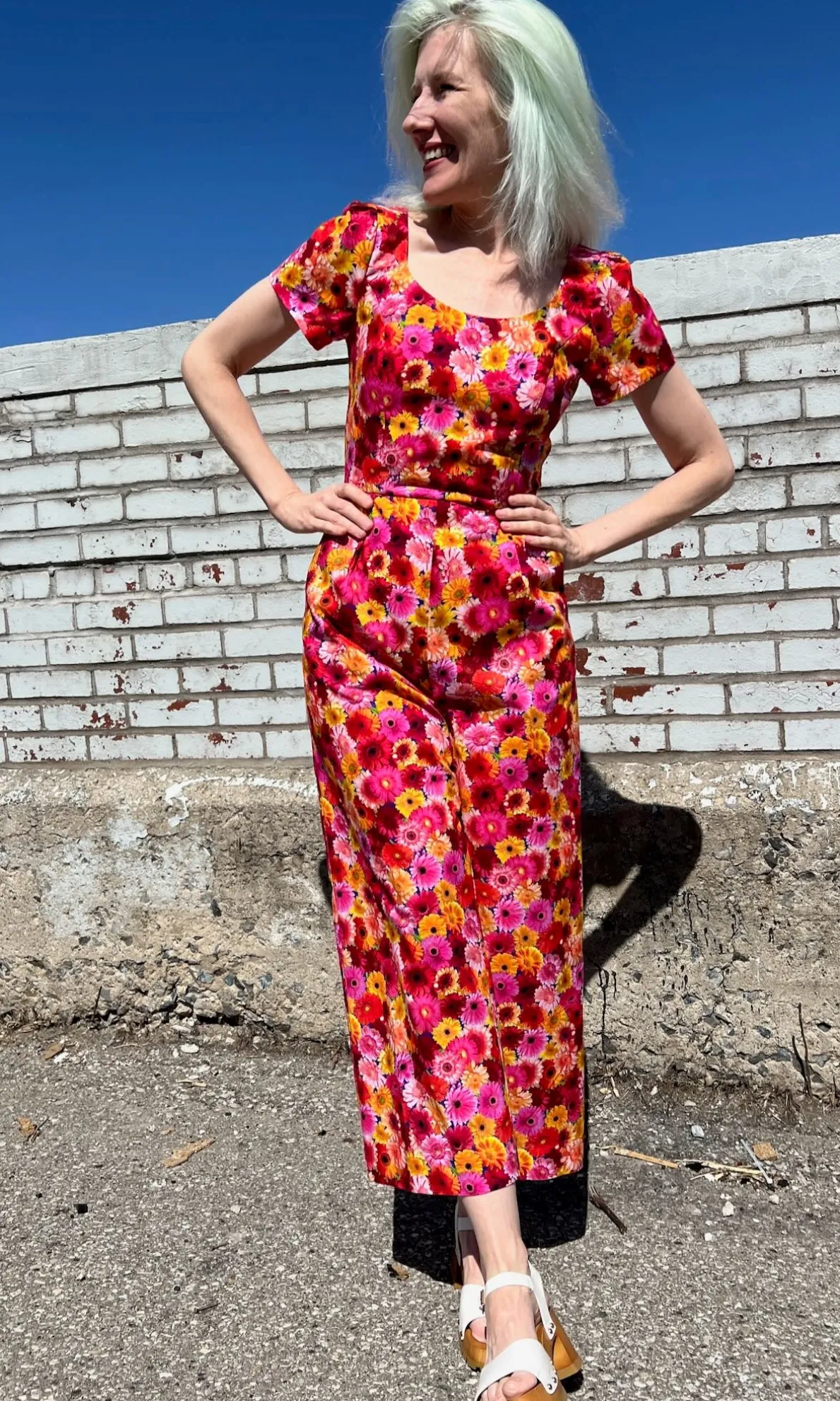 Whinchat Jumpsuit - Petal Party