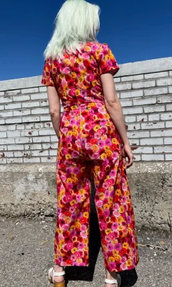 Whinchat Jumpsuit - Petal Party
