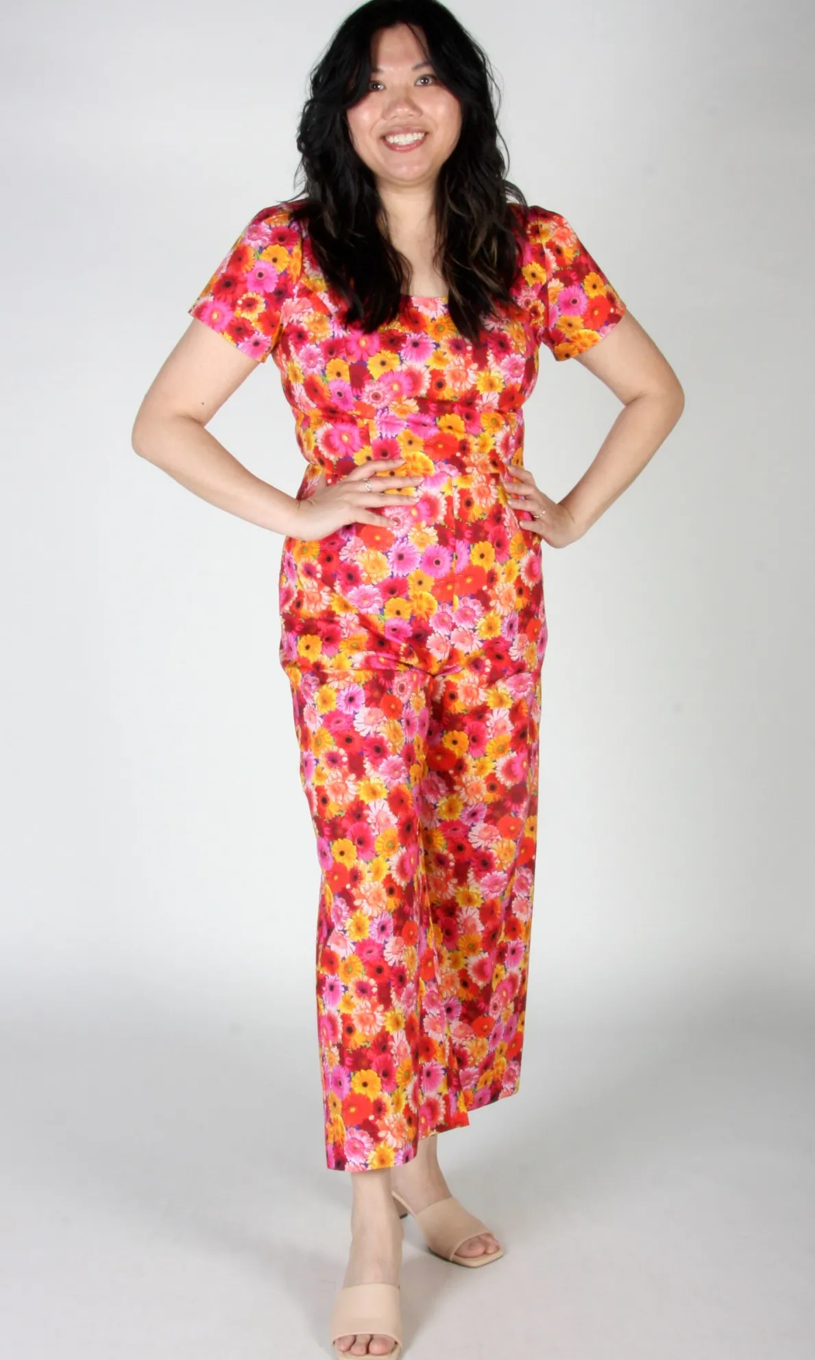Whinchat Jumpsuit - Petal Party