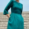 Whistling Snipe Dress - Teal