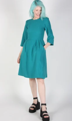 Whistling Snipe Dress - Teal
