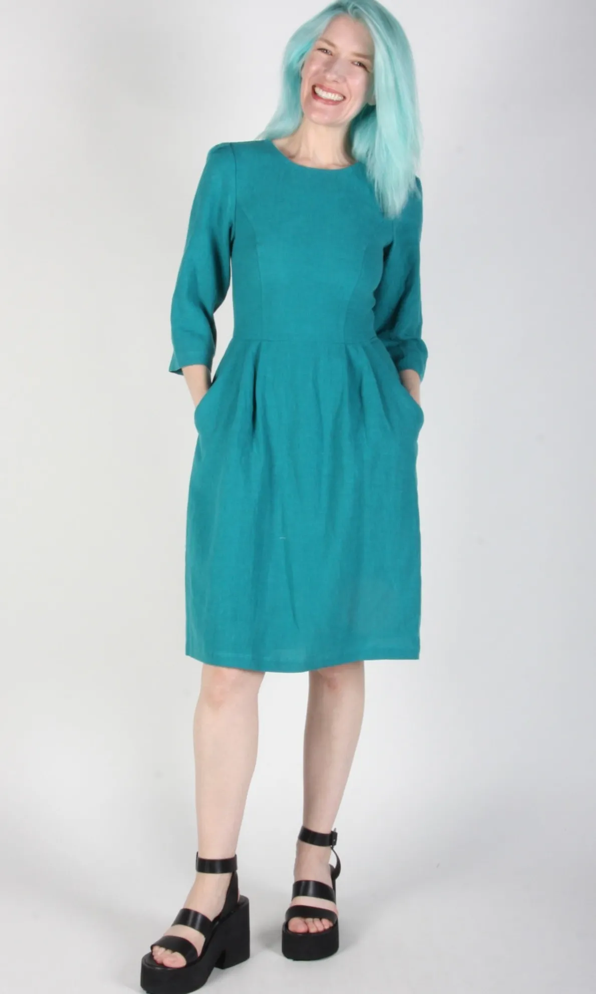 Whistling Snipe Dress - Teal