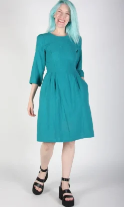 Whistling Snipe Dress - Teal