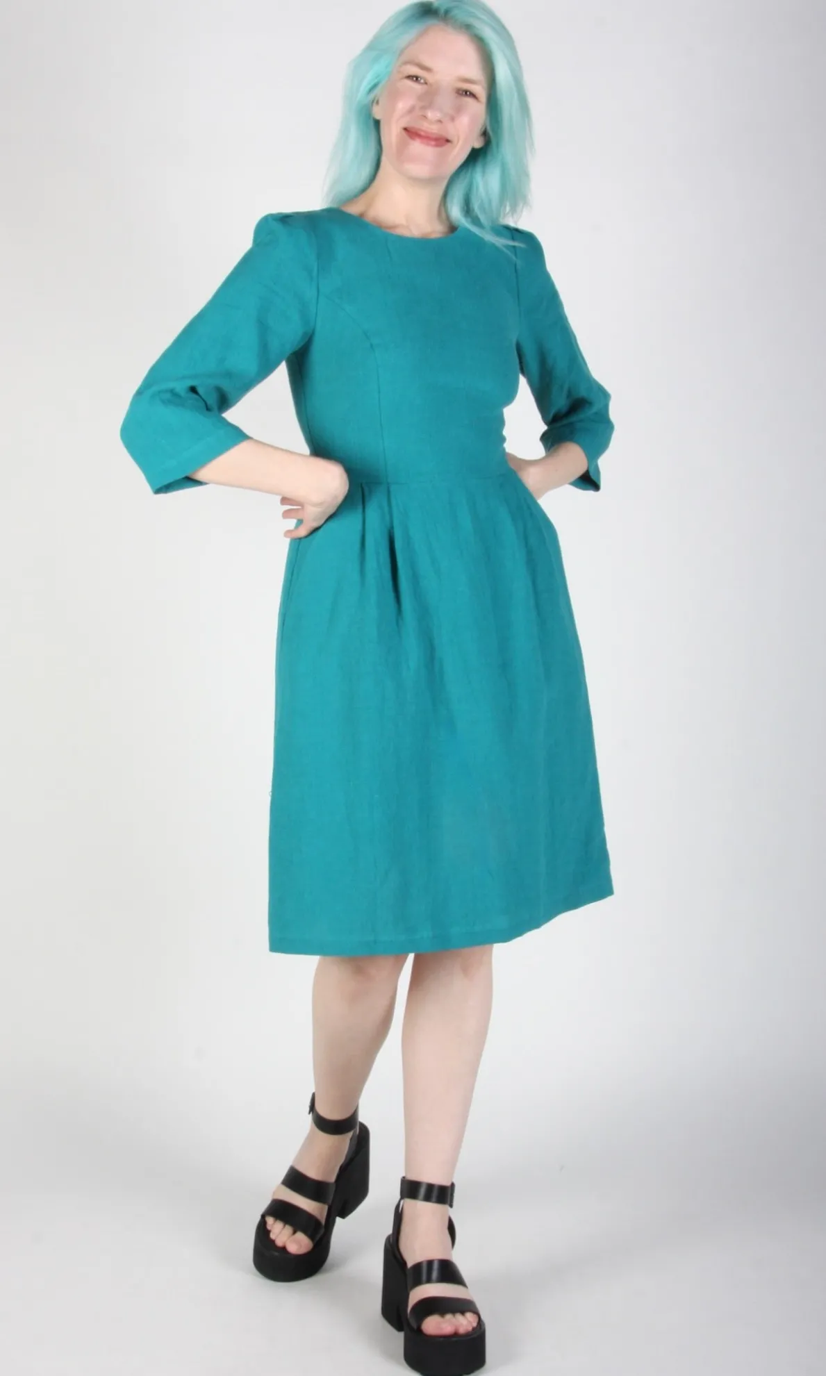 Whistling Snipe Dress - Teal