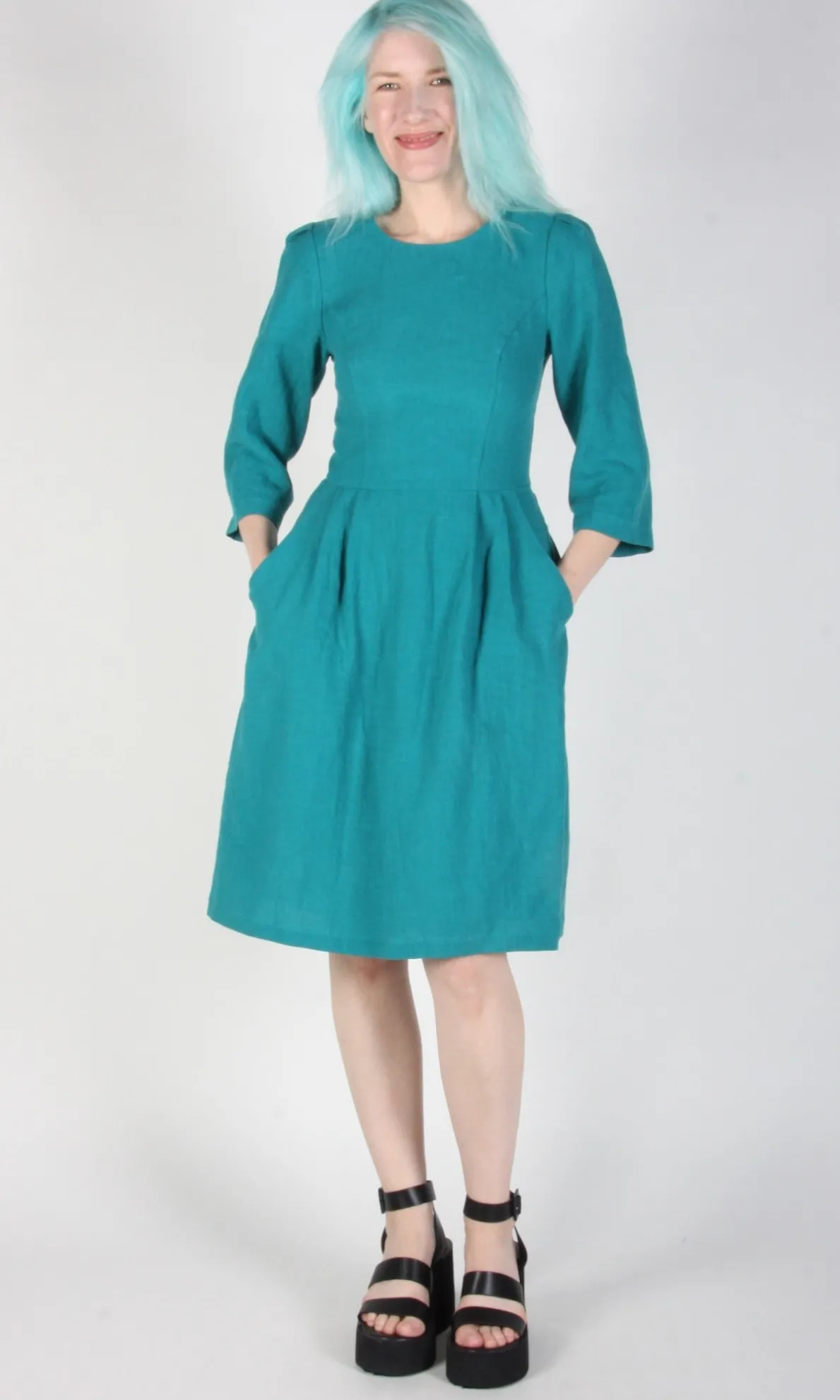 Whistling Snipe Dress - Teal