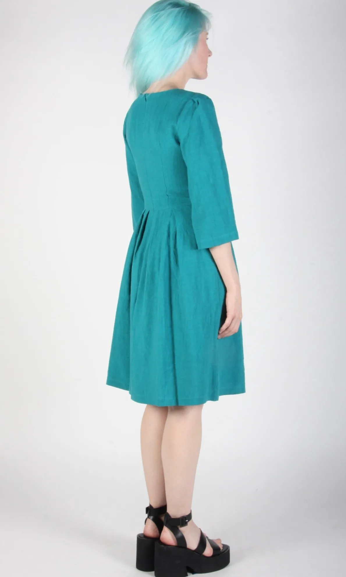 Whistling Snipe Dress - Teal