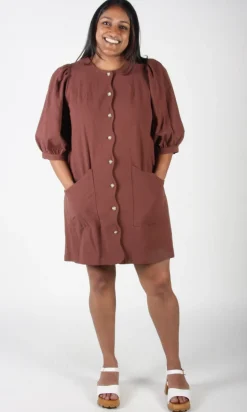 Wideawake Dress - Cocoa