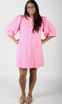 Wideawake Dress - Peony