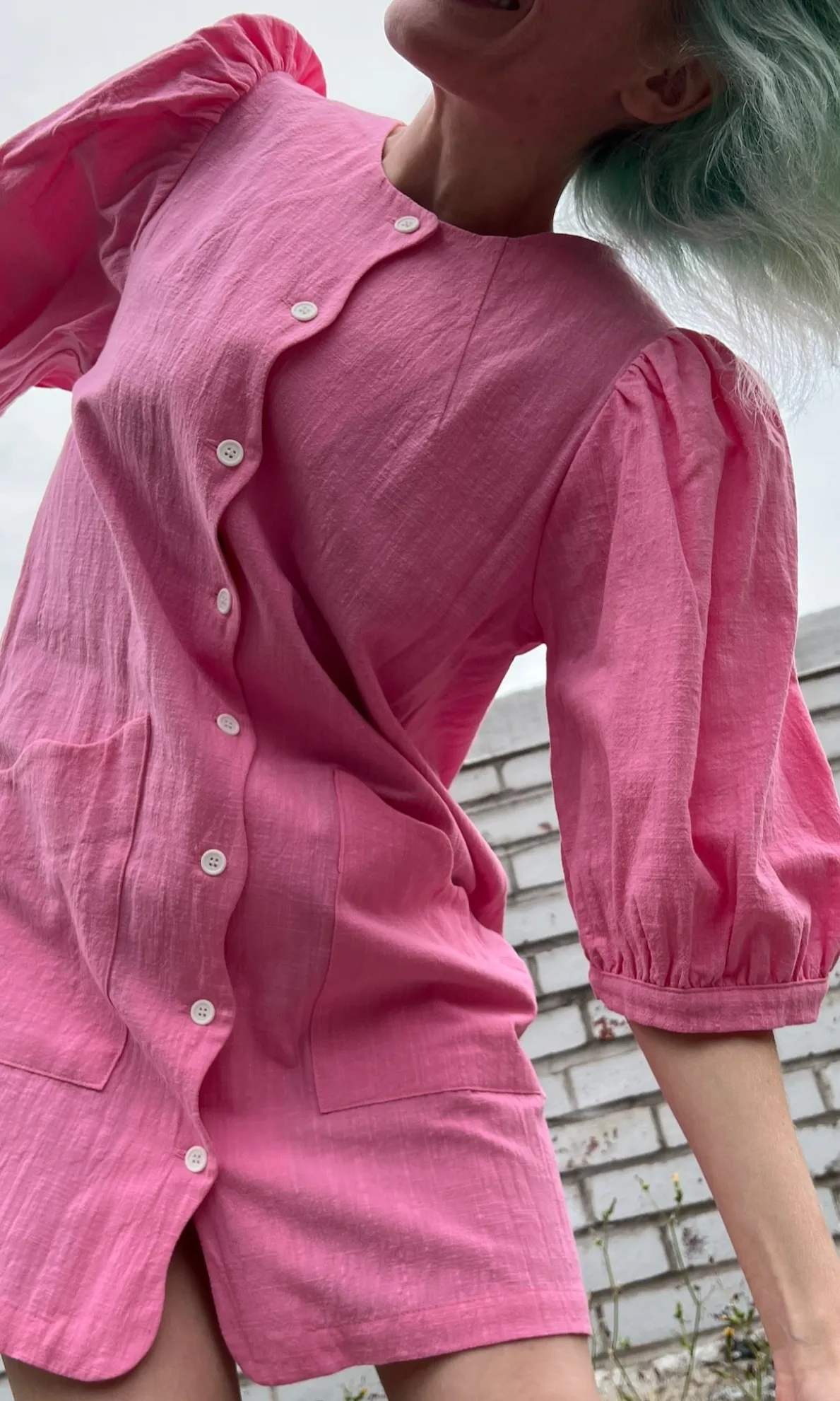Wideawake Dress - Peony