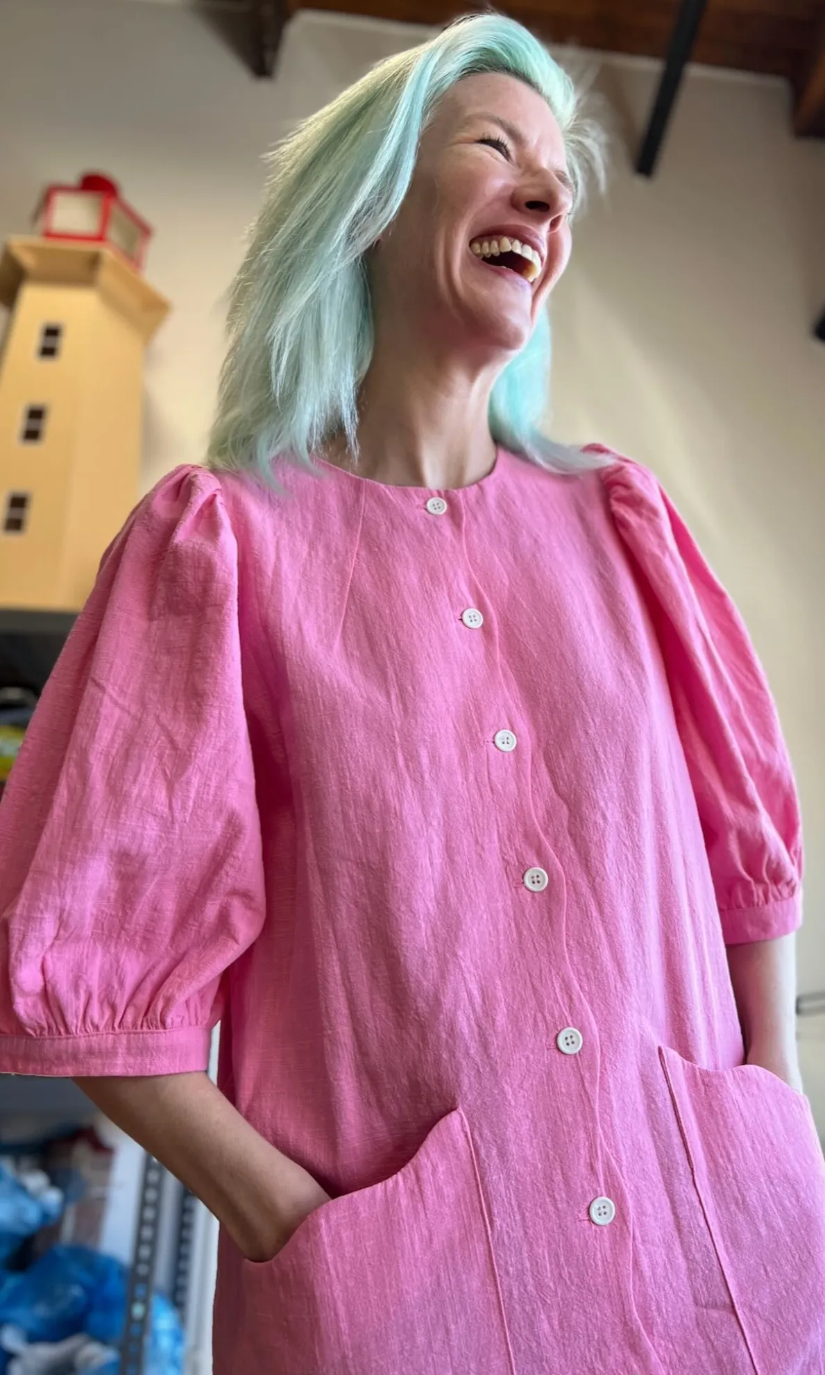 Wideawake Dress - Peony