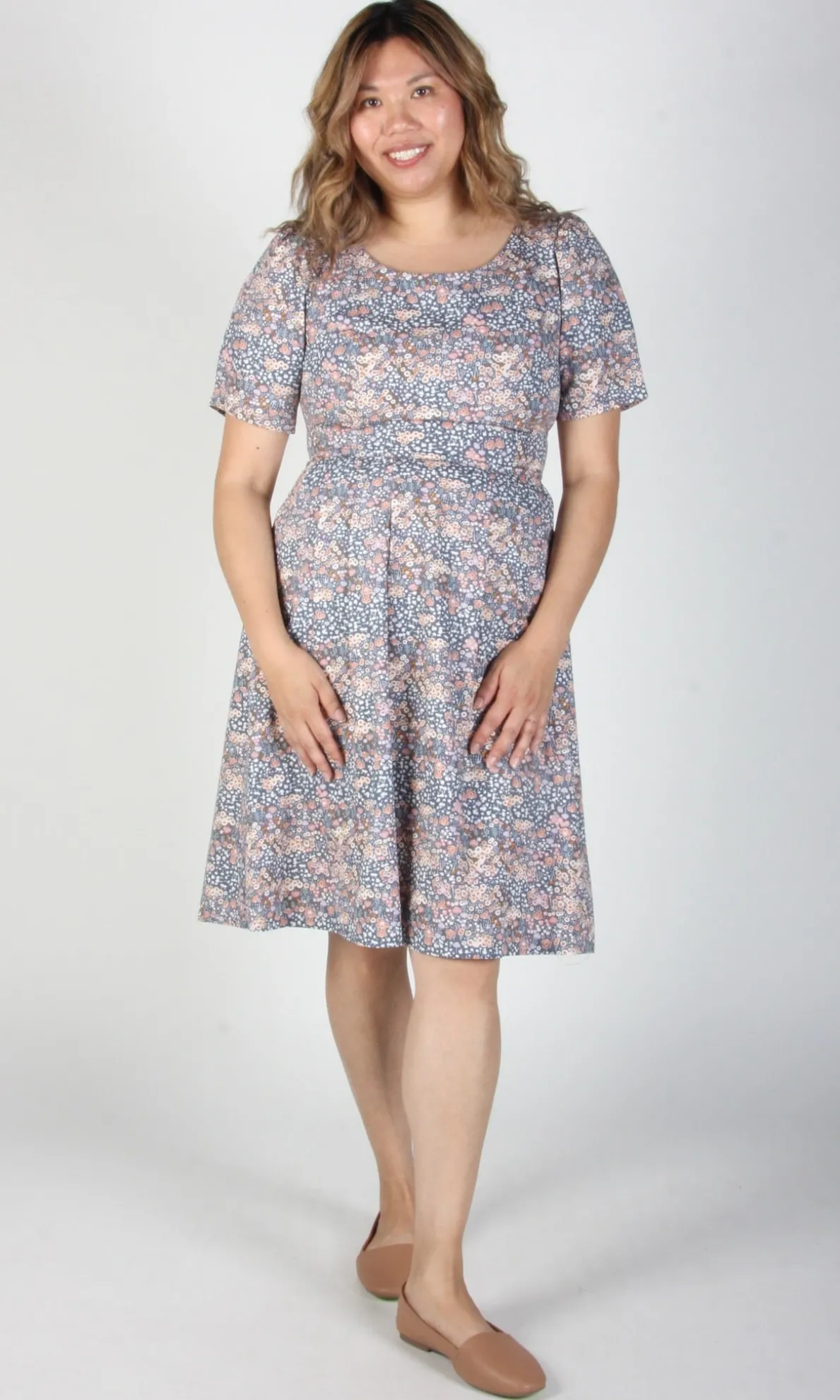 Winter Chippy Dress - Baby's Breath