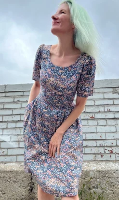 Winter Chippy Dress - Baby's Breath