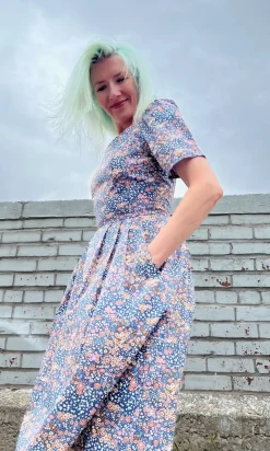 Winter Chippy Dress - Baby's Breath