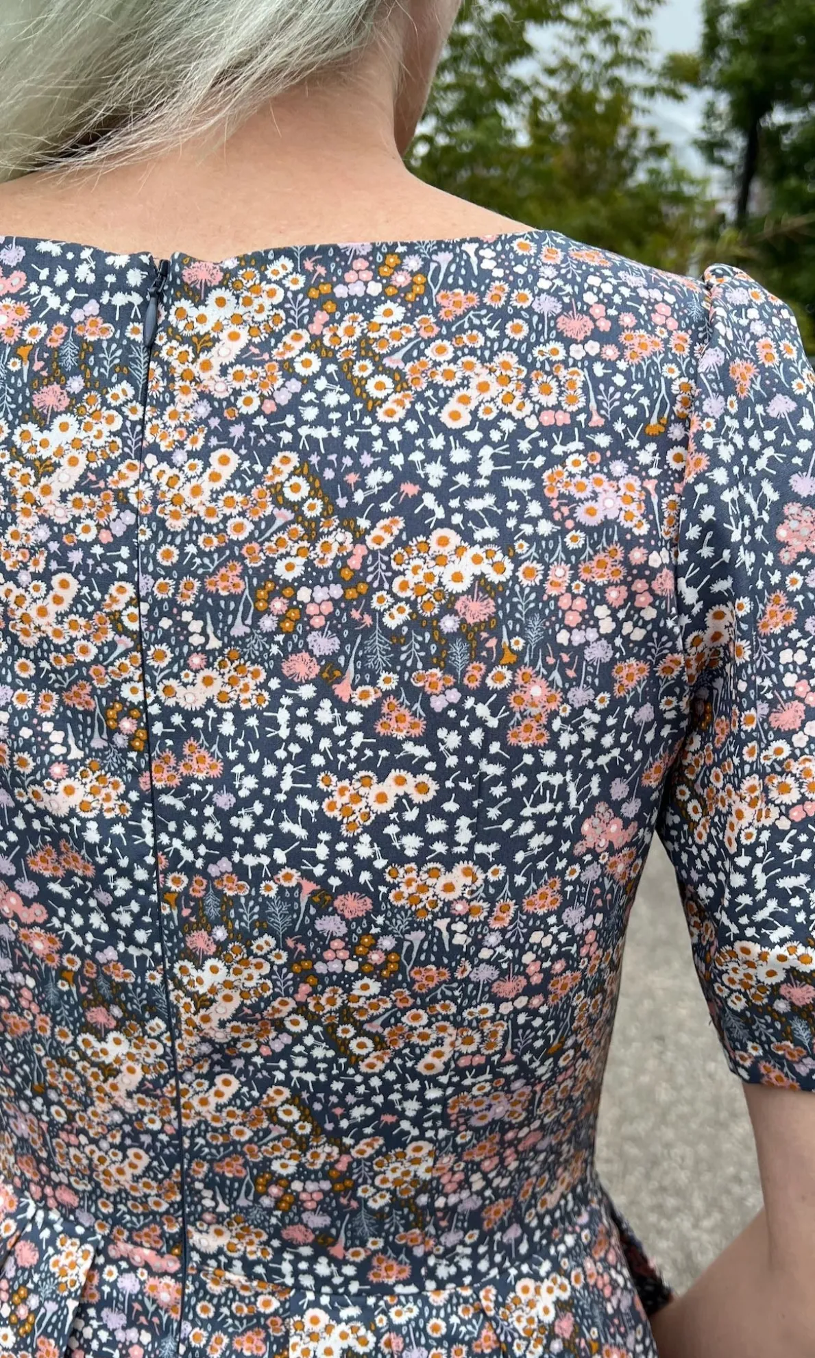 Winter Chippy Dress - Baby's Breath