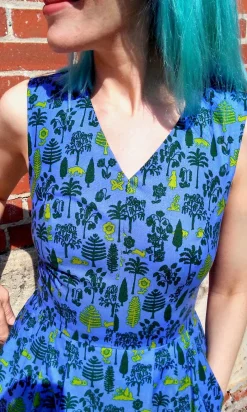 Wood Snipe Dress - Forager