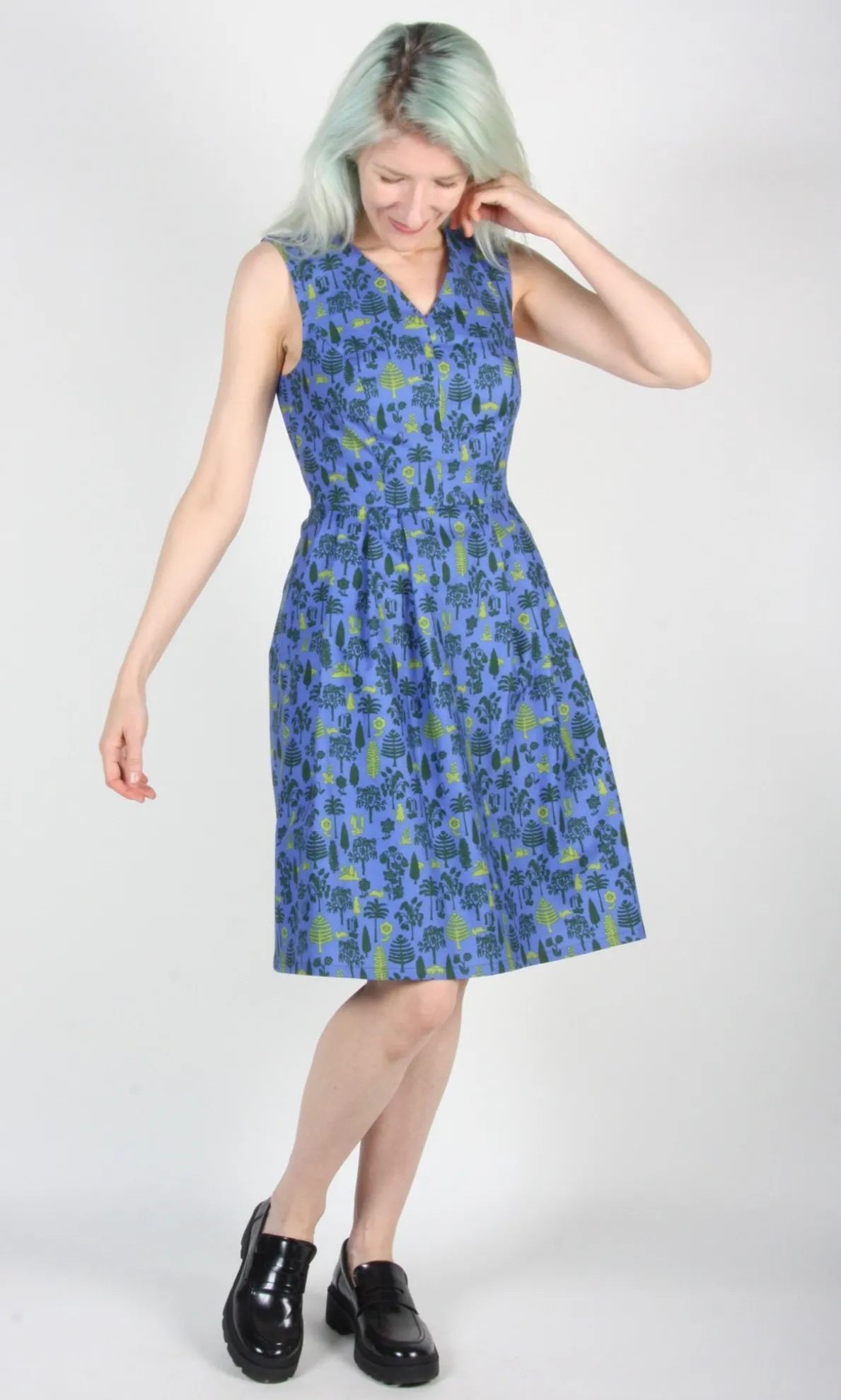 Wood Snipe Dress - Forager