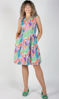 Wood Snipe Dress - Peacocks