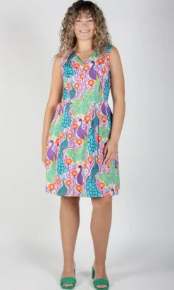 Wood Snipe Dress - Peacocks
