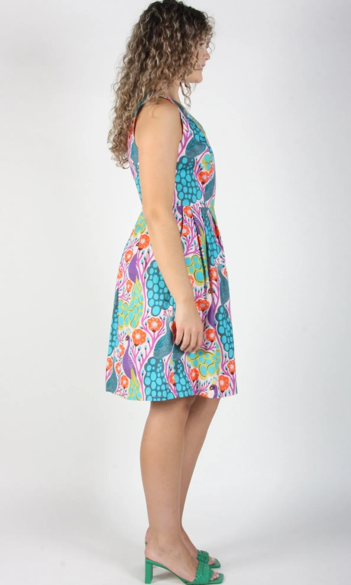 Wood Snipe Dress - Peacocks