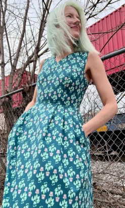 Wood Snipe Dress - Plant Mom