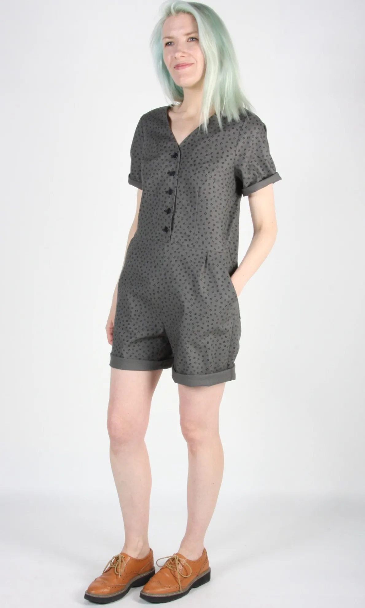 Woodhaunter Jumpsuit - Grey Hatch