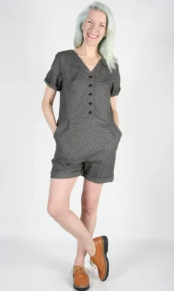 Woodhaunter Jumpsuit - Grey Hatch
