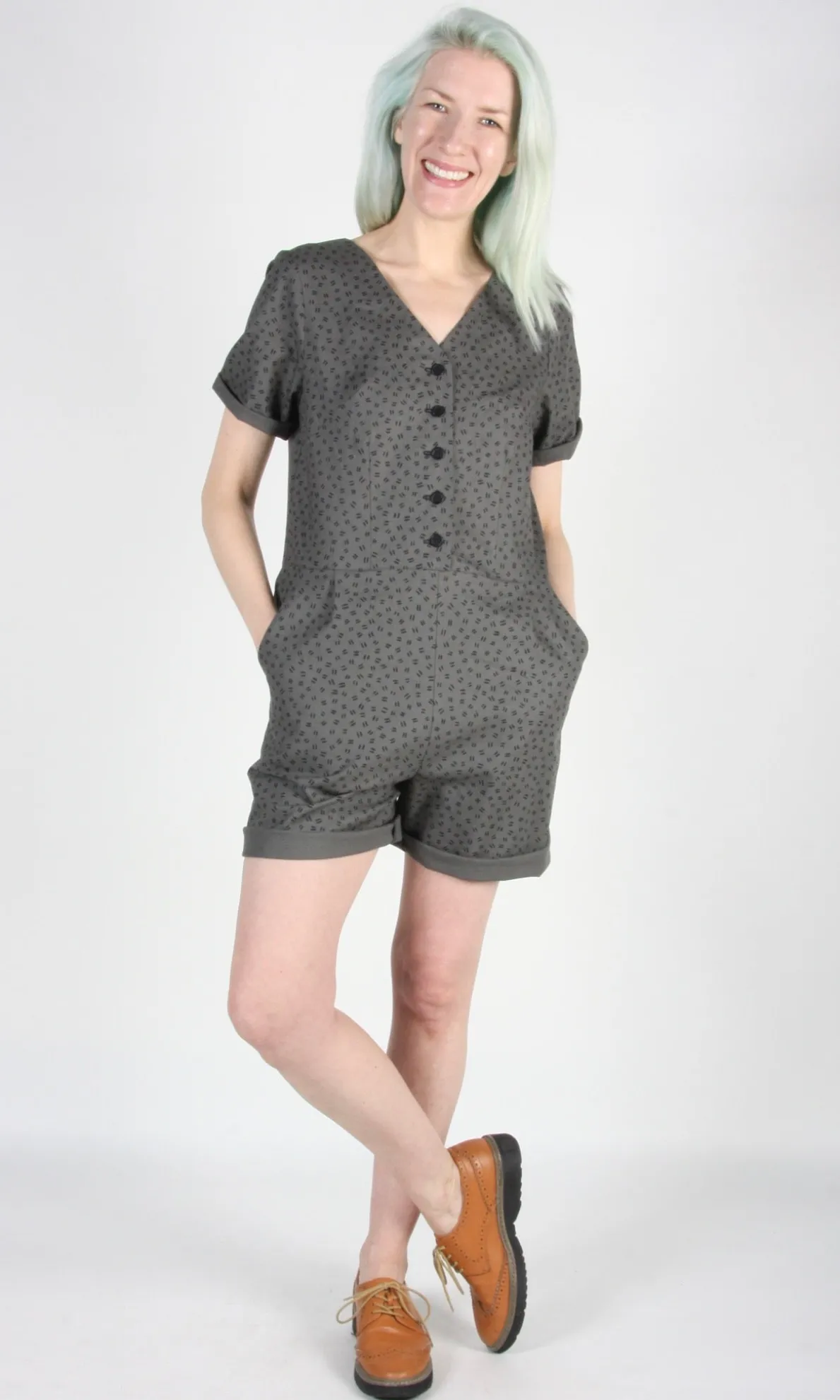 Woodhaunter Jumpsuit - Grey Hatch