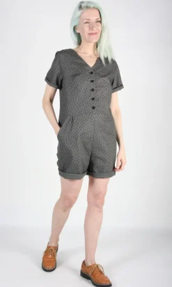 Woodhaunter Jumpsuit - Grey Hatch