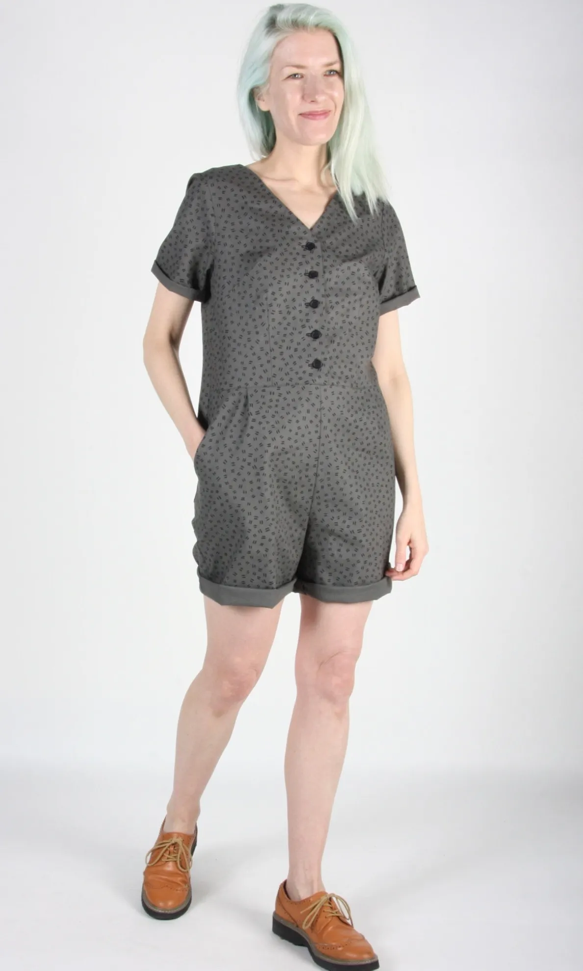 Woodhaunter Jumpsuit - Grey Hatch